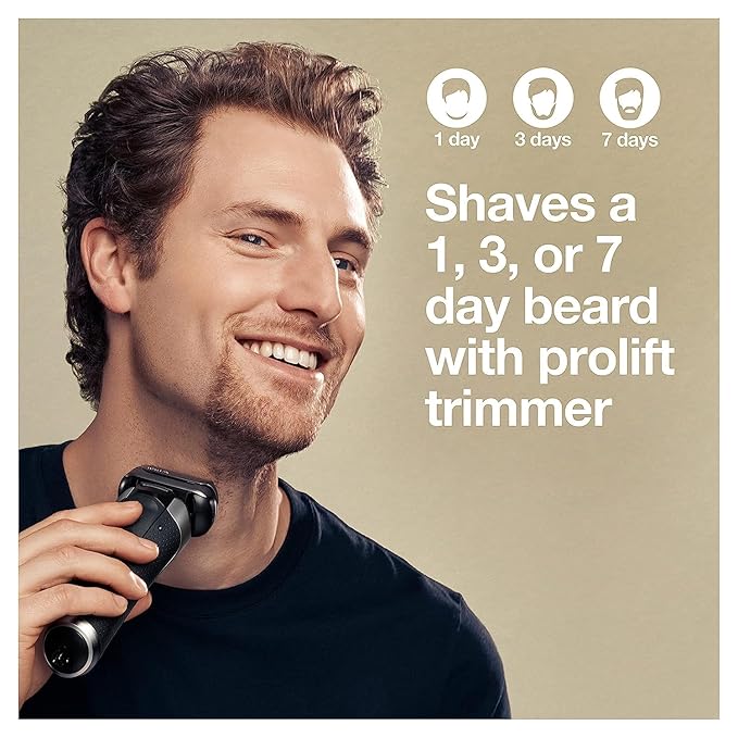 Braun Electric Razor for Men, Series 9 Pro 9465cc Wet & Dry Electric Foil Shaver - Image 4