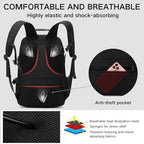 Travel Backpack 50L, 17 Inch Laptop Backpack - Image 3