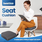 Seat Cushion for Tailbone Pain Relief, Office Chair Cushion, Memory Foam Large - Image 6