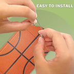 2 Pcs Basketball Texture Luggage Tags, Cruise Luggage Tag - Image 3