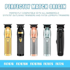 FX707Z Replacement Blades Compatible with BaBylissPRO FX787 & FX726 Trimmers, for Outlining Hair Trimmers (FX787) - blue