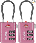 ANVIL TSA Approved Luggage Locks – High Security TSA008 Combination Travel Locks by ANVIL