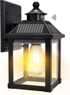 Solar Wall Lights Outdoor, Dusk to Dawn Motion Sensor Lights Waterproof - Image 9