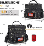 ATRIPACK Lunch Bag for Men, Double Deck Tactical Lunch Box Work - Image 4