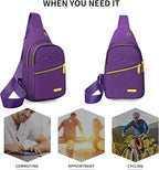 Small Sling Bag For Women Men Casual Crossbody Sling Backpack - Image 7