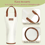 Tirrinia Single Wine Carrier Tote, Insulated Wine Cooler Bag - Image 4