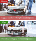 Luggage Straps for Suitcases Travel Belt Luggage Band Heavy Duty Traveling - Image 3