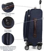 Travelpro Platinum Elite Softside Expandable Carry on Luggage, 8 Wheel Spinner - Image 4