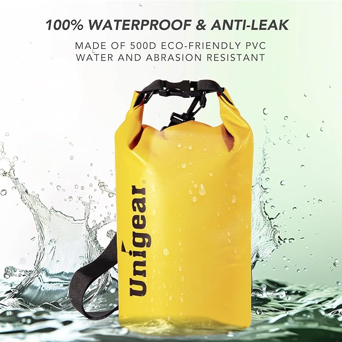 Unigear Dry Bag Waterproof, 2L/5L/10L/20L/30L/40L Floating and Lightweight Bags - Image 2