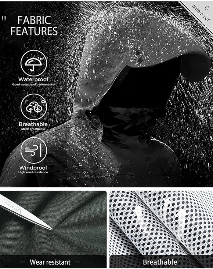 iCreek Rain Suit Waterproof Jacket - Image 3