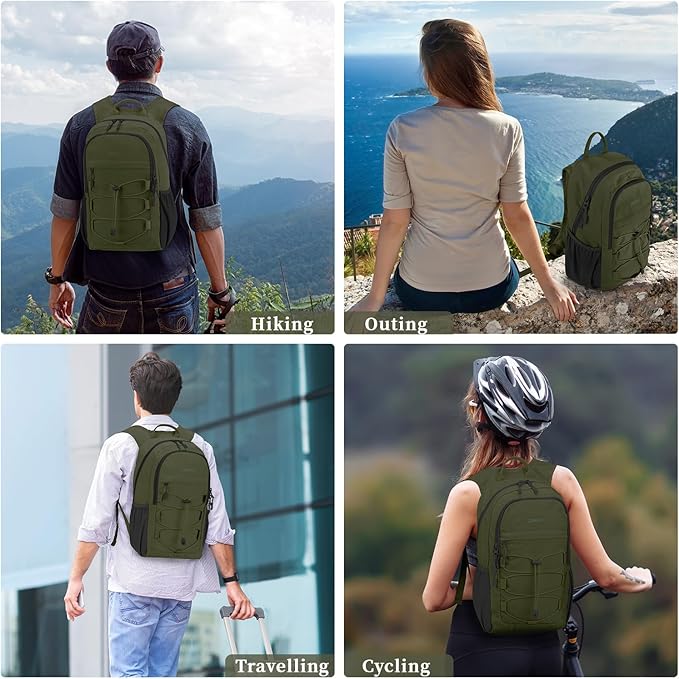 ZOMFELT Hiking Backpack for Women Men, 15L Lightweight Packable Backpacks for - Image 5