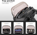 Besnfoto Camera Backpack for Photographer Expandable Waterproof Camera Bag for - Image 4