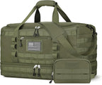 ETRONIK Travel Bag for Men Women, Gym Bag & Tactical Duffle Bags for Travel by ETRONIK