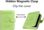 Passport Holder Cover Wallet RFID Blocking Leather Card Case Travel Accessories - Image 4