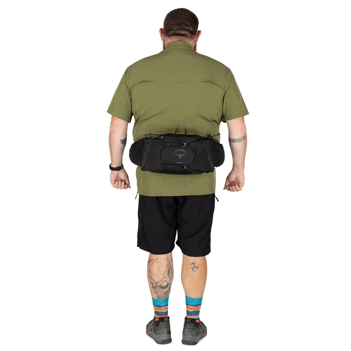 Talon 6L Men's Lumbar Hiking Waist Pack (6l (Extended Fit) / Black/Coal Grey)
