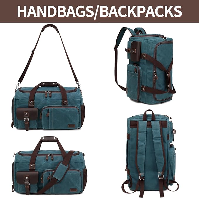 Travel Duffle Bag Weekender Bag - Image 8