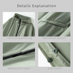 Cloak raincoat Unisex poncho Adult hooded men and women - Image 4