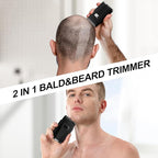 Foil Bald Shavers for Men, Powerful Motor Electric Razor, Head Shavers, Men's Foil Beard Trimmer, Cordless Rechargeable LED Displays