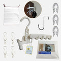 Over The Door Hooks Hanger, Foldable Portable Folding Hangers, Hanging Rack by ZCircle