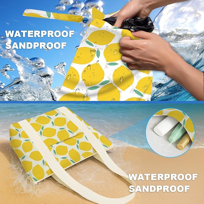Beach Bags Wet Bag for Swimsuit Tote Bag for Friends Travel Gifts, Aloha Bags - Image 5