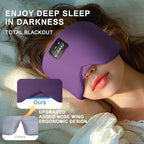 LC-dolida Sleep Mask with Bluetooth Headphones, Ice Silk Sleep Headphones with - Image 5