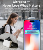 Ultra-Thin Air Tag Wallet Tracker Card 0.07in IP68 Waterproof Bluetooth Tracker - Image 6