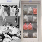 Dual Sided Hanging Shoe Organizer - Image 4