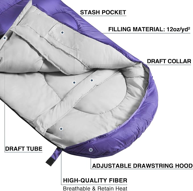 Atarashi Camping Sleeping Bag- 4 Seasons - Image 3