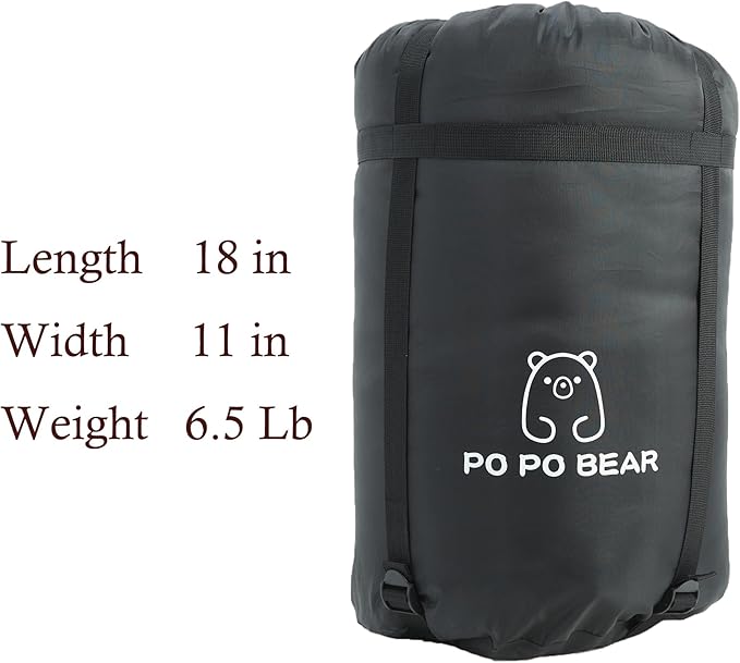 PO PO BEAR Zero Degree Sleeping Bag - Image 6
