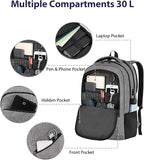 MATEIN Travel Laptop Backpack, 17 Inch Work TSA Approved Carry on Backpack - Image 8
