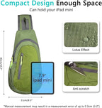 TITECOUGO Small Sling Bag, Lightweight Crossbody Backpack - Image 4