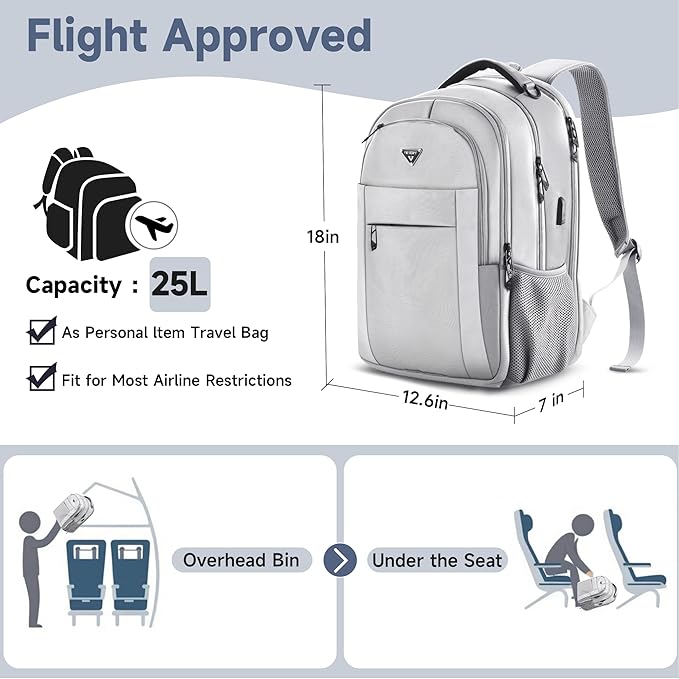 Multipocket TSA Travel Laptop Backpack - Image 3