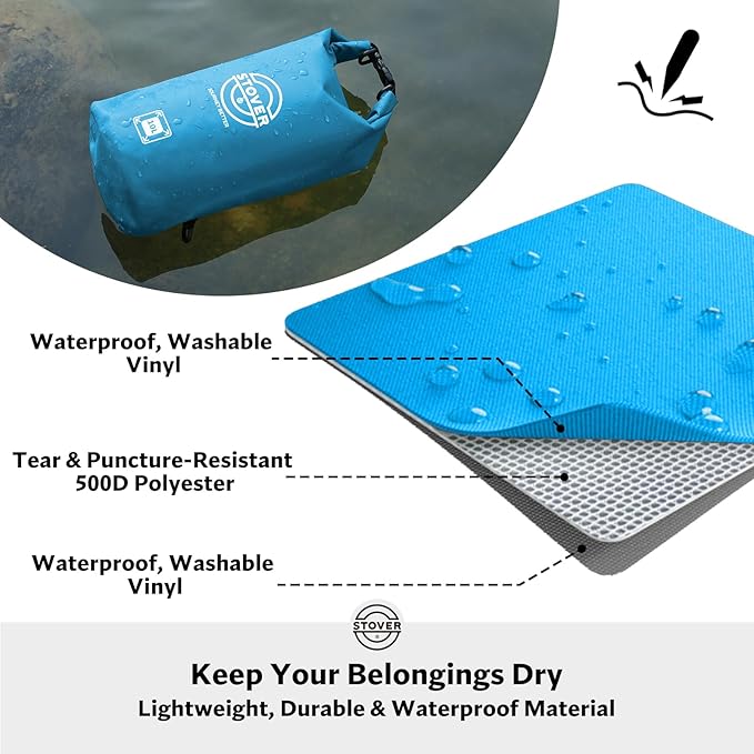 STOVER 5/10/25/30/40/55L Waterproof Backpack- Floating Dry Bag - Image 2