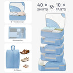 ALL INCLUDED 10 Set Durable Packing Cubes - Image 4