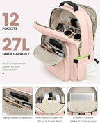 LOVEVOOK Laptop Backpack Purse for Women, Large Capacity Travel Business - Image 2