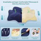 DONAMA Cervical Pillow for Neck and Shoulder, Contour Memory Foam Pillow - Image 3