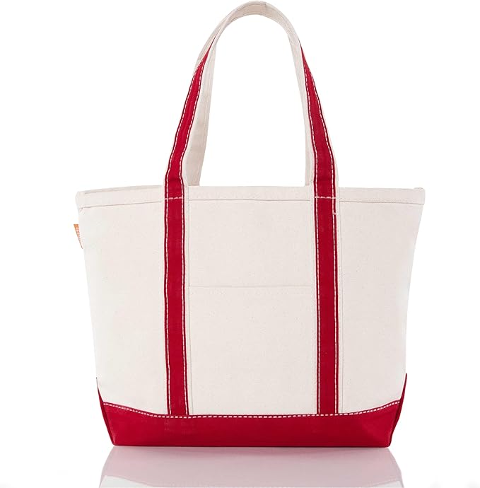 CB STATION Medium Classic Canvas Tote Bag by CBSTATION