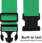 Luggage Straps for Suitcases TSA Approved-2 Pack Bright Personalized Luggage - Image 2