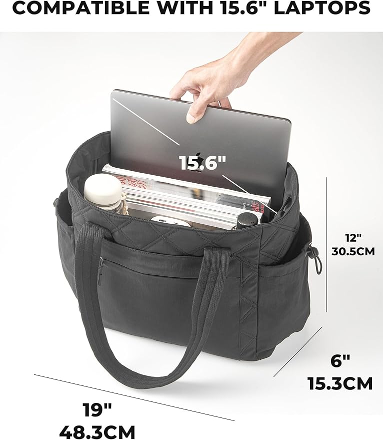 Tote Bag for Women, Lightweight Puffer bag - Image 6