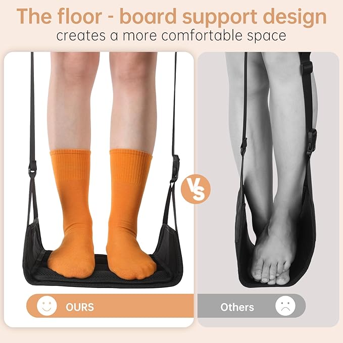 KENTIX Airplane Foot Rest Hammock - Image 3