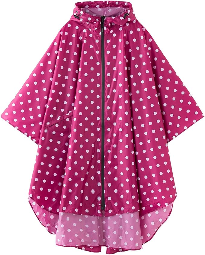 Cloak raincoat Unisex poncho Adult hooded men and women by Unknown
