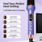 Upgraded Multi-Function Thermal Comb with Ion Infrared Technology 5 Adjustable Temperature Settings 30-Second Rapid Heating Effortlessly Create Salon-Quality Styles