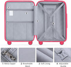 24 Inch Luggage with Spinner Wheels, Hard Shell Suitcase, Lightweight PP - Image 7