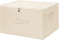 ANMINY Storage Bins with Zipper Lids 51.9 Qt Lidded Fabric Storage Boxes by ANMINY