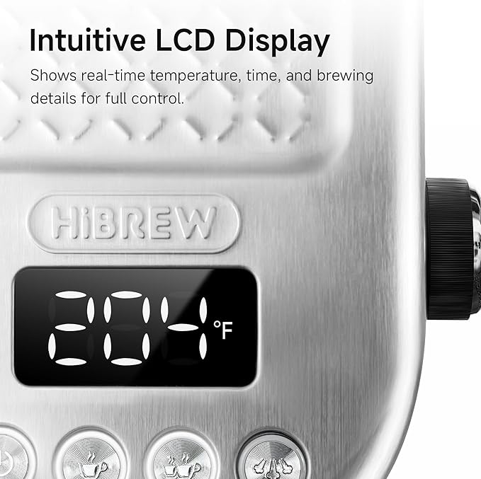 HIBREW H10B - 51mm Espresso Machine - Temperature & Cup Volume Adjustable at - Image 5