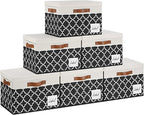GhvyenntteS Extra Large Storage Bins by GhvyenntteS