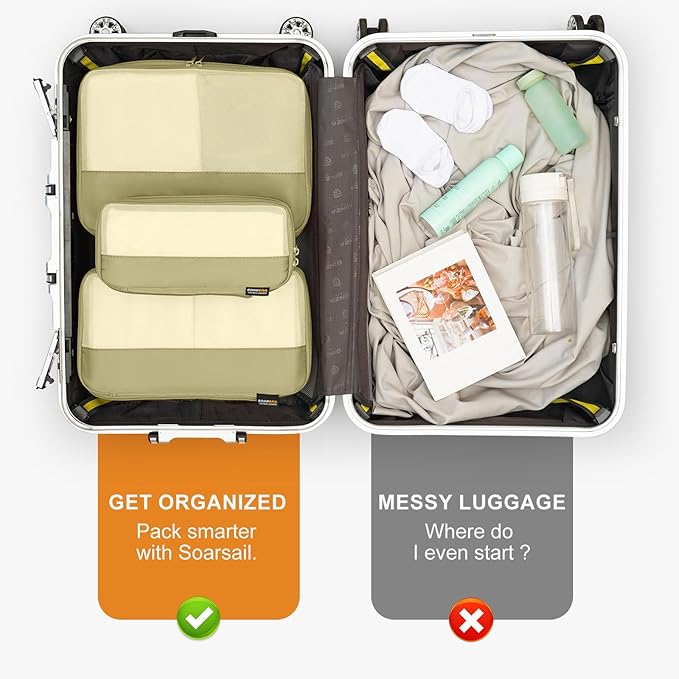 5 Set Compression Packing Cubes - Image 6