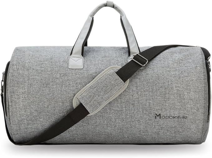 Modoker Convertible Garment Bag - 2 in 1 Hanging Suitcase Suit Travel Bags by Modoker