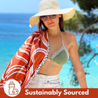 ECCOSOPHY Microfiber Beach Towel - Image 2