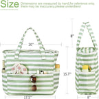 LEDAOU Beach Bag Waterproof Sandproof Women Tote Bag Pool Bag - Image 7